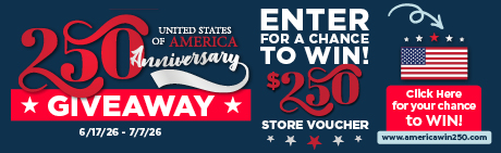 Enter for a chance to win a $250 store voucher!