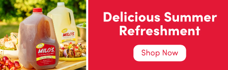 With Milo’s, you can enjoy delicious refreshments all summer long – Shop now!