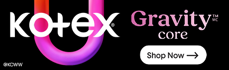  Feel confident from morning to night with Kotex® - shop now!